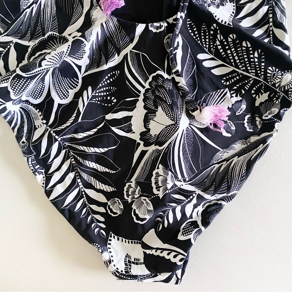 NEW La Blanca One Piece Swimsuit in black/white -Size 6 - Picture 6 of 8